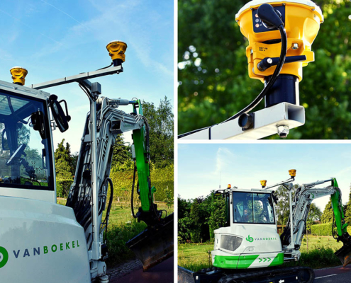 JVB Machinery - Geleverde Atlas AC60UF met Trimble Earthworks